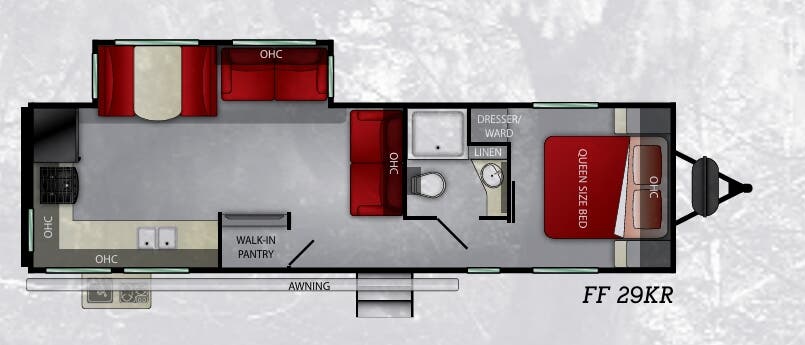 View 2019 Cruiser RV Fun Finder Xtreme Lite 29KR complete specs and manufacturer brochures