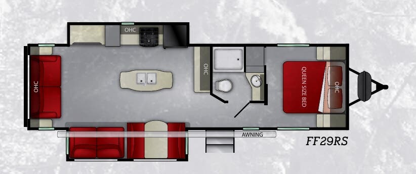 View 2019 Cruiser RV Fun Finder Xtreme Lite 29RS complete specs and manufacturer brochures