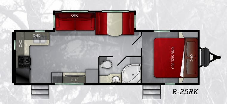 View 2019 Cruiser RV Radiance 25RK complete specs and manufacturer brochures