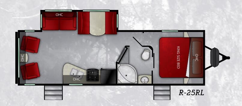 View 2019 Cruiser RV Radiance 25RL complete specs and manufacturer brochures