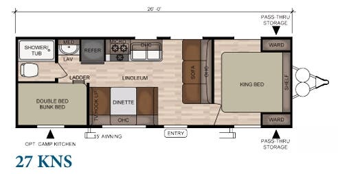 View 2019 East to West Della Terra 27 KNS complete specs and manufacturer brochures
