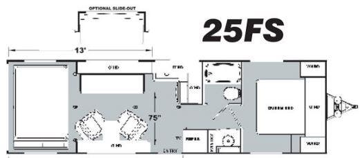 View 2019 Eclipse Attitude 25FS complete specs and manufacturer brochures