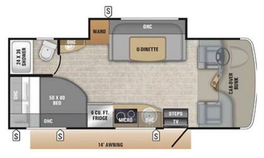 View 2019 Entegra Coach Qwest 24A complete specs and manufacturer brochures
