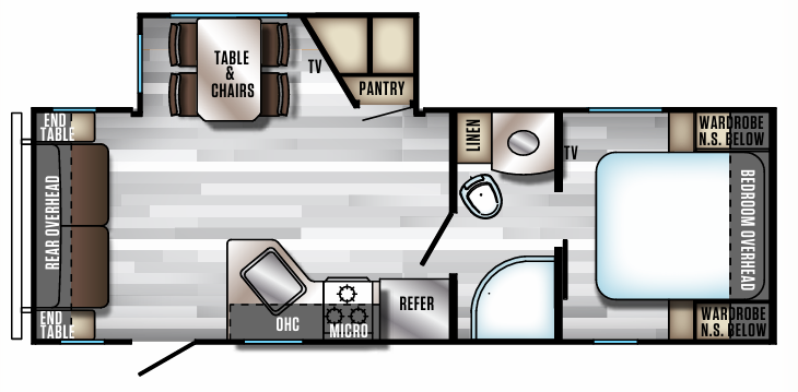 View 2019 Forest River Alpha Wolf 23RD-L complete specs and manufacturer brochures