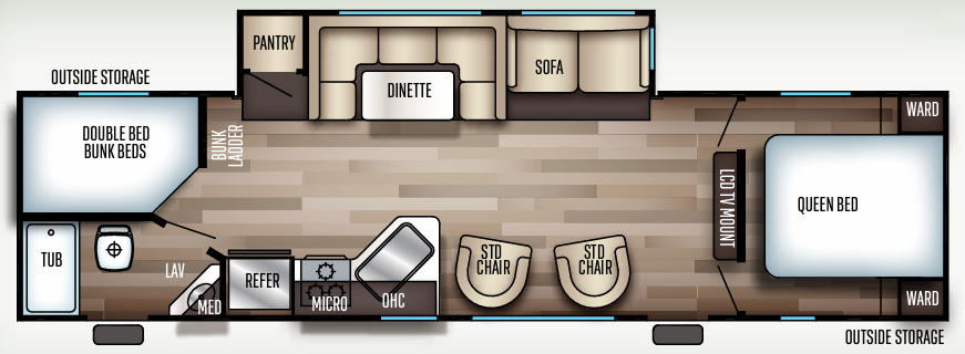 View 2019 Forest River Cherokee 294DBH complete specs and manufacturer brochures