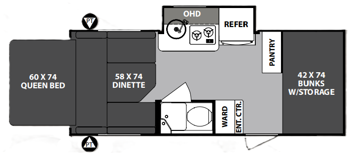 View 2019 Forest River R-Pod RP-176T complete specs and manufacturer brochures
