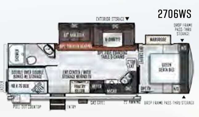 View 2019 Forest River Rockwood Ultra Lite 2706WS complete specs and manufacturer brochures