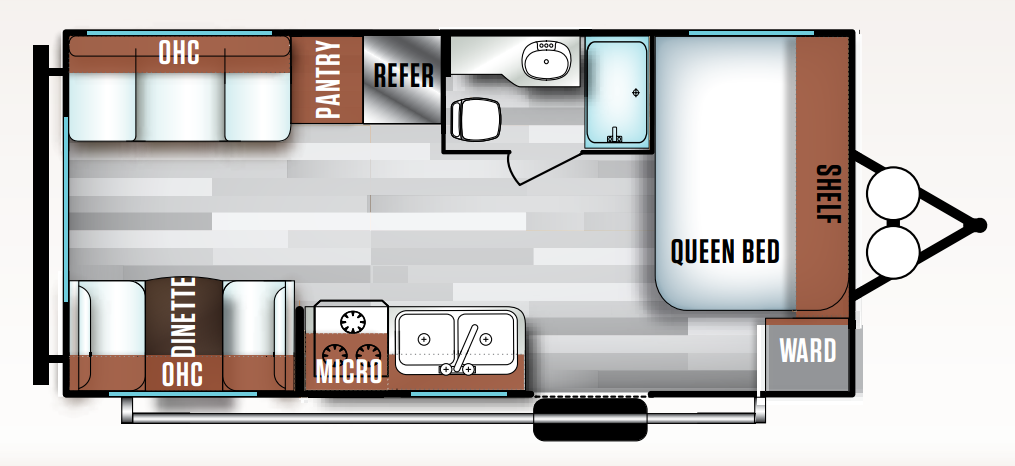 View 2019 Forest River Salem Cruise Lite 191RDXL complete specs and manufacturer brochures