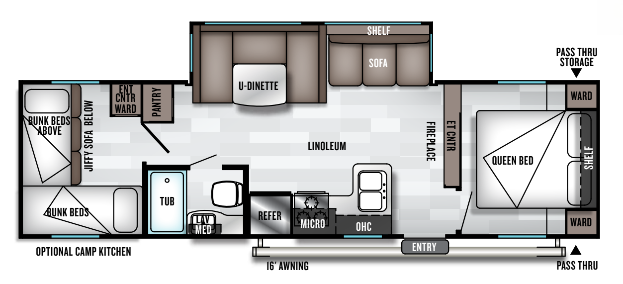 View 2019 Forest River Salem Cruise Lite 273QBXL complete specs and manufacturer brochures