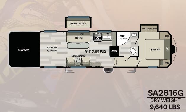 View 2019 Forest River Stealth SA2816G complete specs and manufacturer brochures