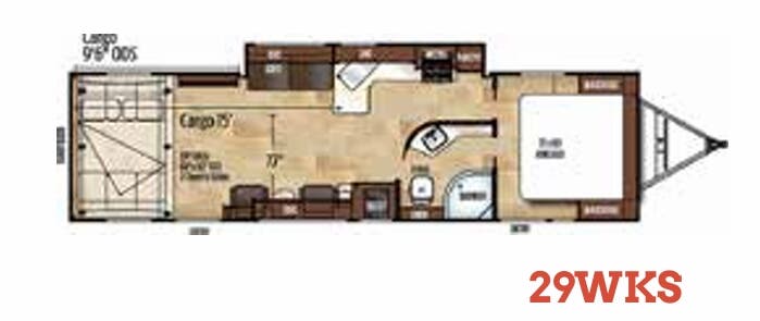 View 2019 Forest River Work and Play 29WKS complete specs and manufacturer brochures