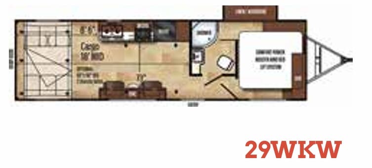 View 2019 Forest River Work and Play 29WKW complete specs and manufacturer brochures