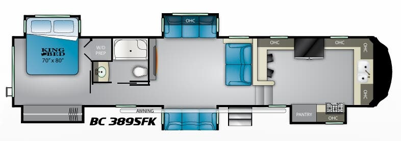 View 2019 Heartland Big Country 3895FK complete specs and manufacturer brochures