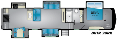 View 2019 Heartland Bighorn Traveler 39 RK complete specs and manufacturer brochures