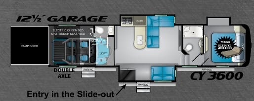 View 2019 Heartland Cyclone 3600 complete specs and manufacturer brochures
