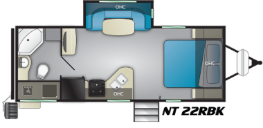 View 2019 Heartland North Trail 22 RBK complete specs and manufacturer brochures