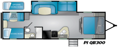 View 2019 Heartland Pioneer QB 300 complete specs and manufacturer brochures