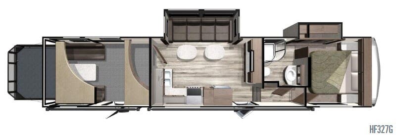 View 2019 Highland Ridge Highlander HF327G complete specs and manufacturer brochures
