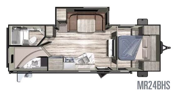 View 2019 Highland Ridge Mesa Ridge Conventional MR24BHS complete specs and manufacturer brochures