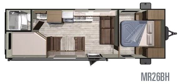 View 2019 Highland Ridge Mesa Ridge Conventional MR26BH complete specs and manufacturer brochures