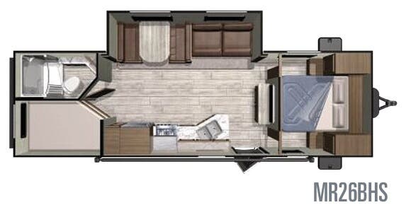 View 2019 Highland Ridge Mesa Ridge Conventional MR26BHS complete specs and manufacturer brochures