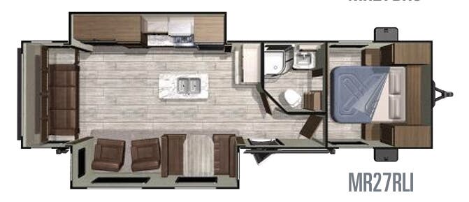 View 2019 Highland Ridge Mesa Ridge Conventional MR27RLI complete specs and manufacturer brochures