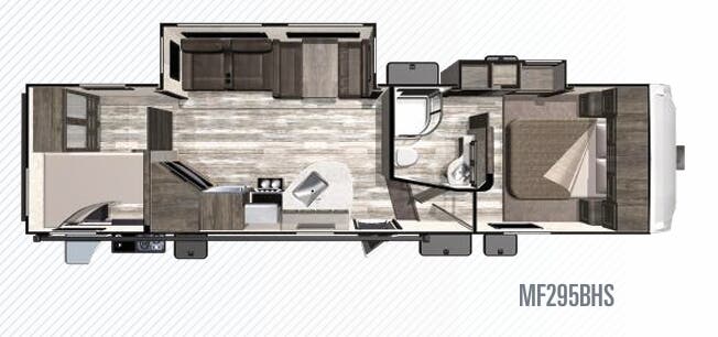 View 2019 Highland Ridge Mesa Ridge Limited MF295BHS complete specs and manufacturer brochures