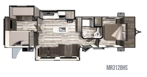 View 2019 Highland Ridge Mesa Ridge Limited MR312BHS complete specs and manufacturer brochures