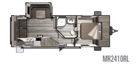 View 2019 Highland Ridge Mesa Ridge Lite MR2410RL complete specs and manufacturer brochures