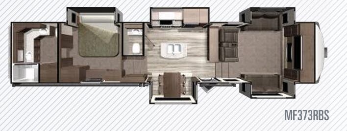 View 2019 Highland Ridge Mesa Ridge MF373RBS complete specs and manufacturer brochures