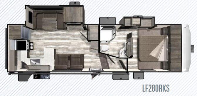 View 2019 Highland Ridge Open Range Light LF280RKS complete specs and manufacturer brochures