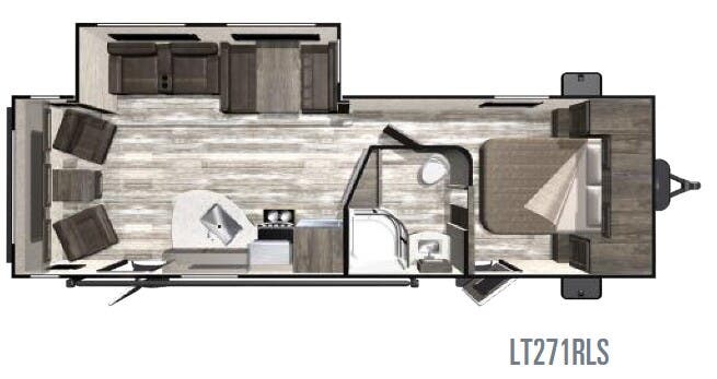 View 2019 Highland Ridge Open Range Light LT271RLS complete specs and manufacturer brochures