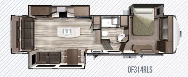 View 2019 Highland Ridge Open Range OF314RLS complete specs and manufacturer brochures