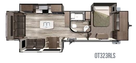 View 2019 Highland Ridge Open Range OT323RLS complete specs and manufacturer brochures
