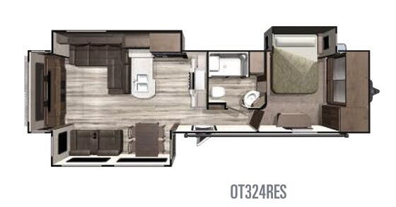 View 2019 Highland Ridge Open Range OT324RES complete specs and manufacturer brochures