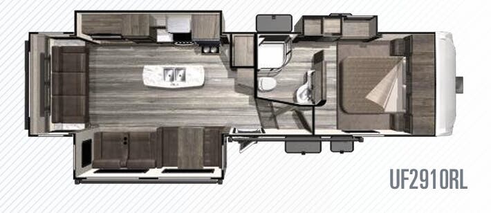 View 2019 Highland Ridge Open Range Ultra Lite UF2910RL complete specs and manufacturer brochures