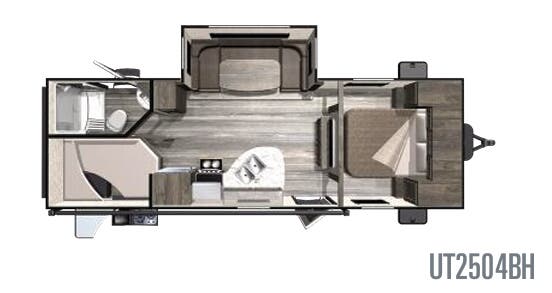 View 2019 Highland Ridge Open Range Ultra Lite UT2504BH complete specs and manufacturer brochures