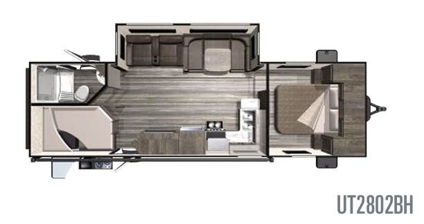 View 2019 Highland Ridge Open Range Ultra Lite UT2802BH complete specs and manufacturer brochures