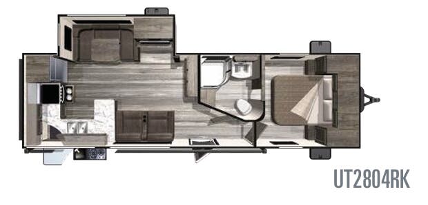 View 2019 Highland Ridge Open Range Ultra Lite UT2804RK complete specs and manufacturer brochures