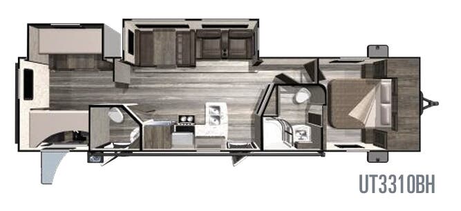 View 2019 Highland Ridge Open Range Ultra Lite UT3310BH complete specs and manufacturer brochures