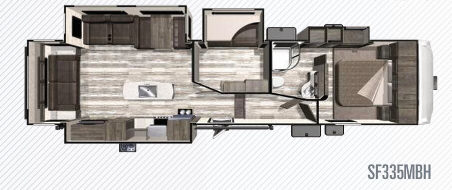 View 2019 Highland Ridge Silverstar Limited 355MBH complete specs and manufacturer brochures