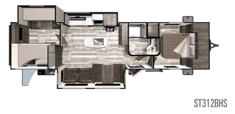 View 2019 Highland Ridge Silverstar Limited ST312BHS complete specs and manufacturer brochures