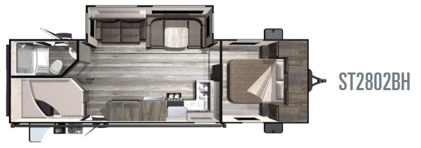 View 2019 Highland Ridge Silverstar Lite ST2802BH complete specs and manufacturer brochures