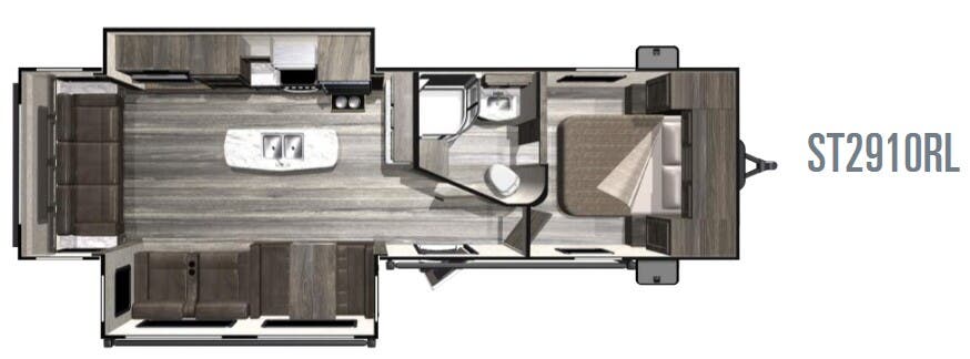 View 2019 Highland Ridge Silverstar Lite ST2910RL complete specs and manufacturer brochures