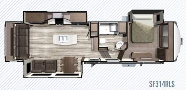 View 2019 Highland Ridge Silverstar SF314RLS complete specs and manufacturer brochures