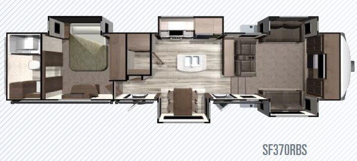 View 2019 Highland Ridge Silverstar SF370RBS complete specs and manufacturer brochures