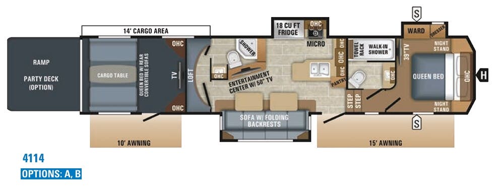 View 2019 Jayco Seismic 4114 complete specs and manufacturer brochures