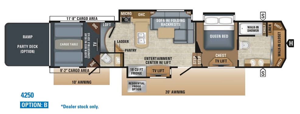 View 2019 Jayco Seismic 4250 complete specs and manufacturer brochures