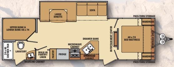 View 2019 Shasta Shasta 27BH complete specs and manufacturer brochures