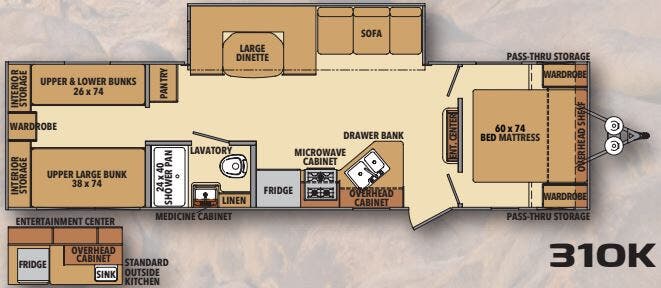 View 2019 Shasta Shasta 31OK complete specs and manufacturer brochures